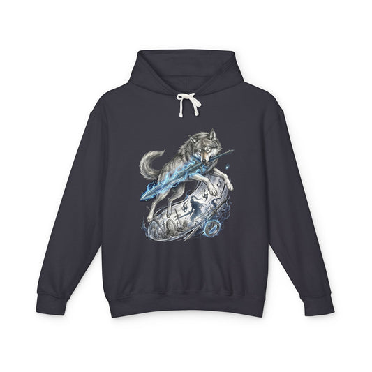 Sif Great Grey Wolf Fantasy Beast Art Unisex Premium Hoodie