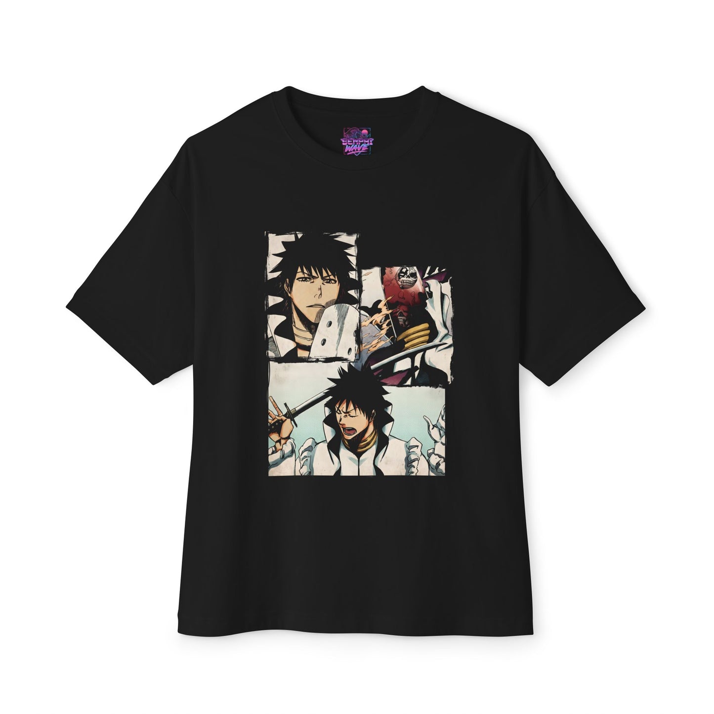 Hollow Bleach Soul Reaper Anime Graphic Tee - Oversized Premium Tee