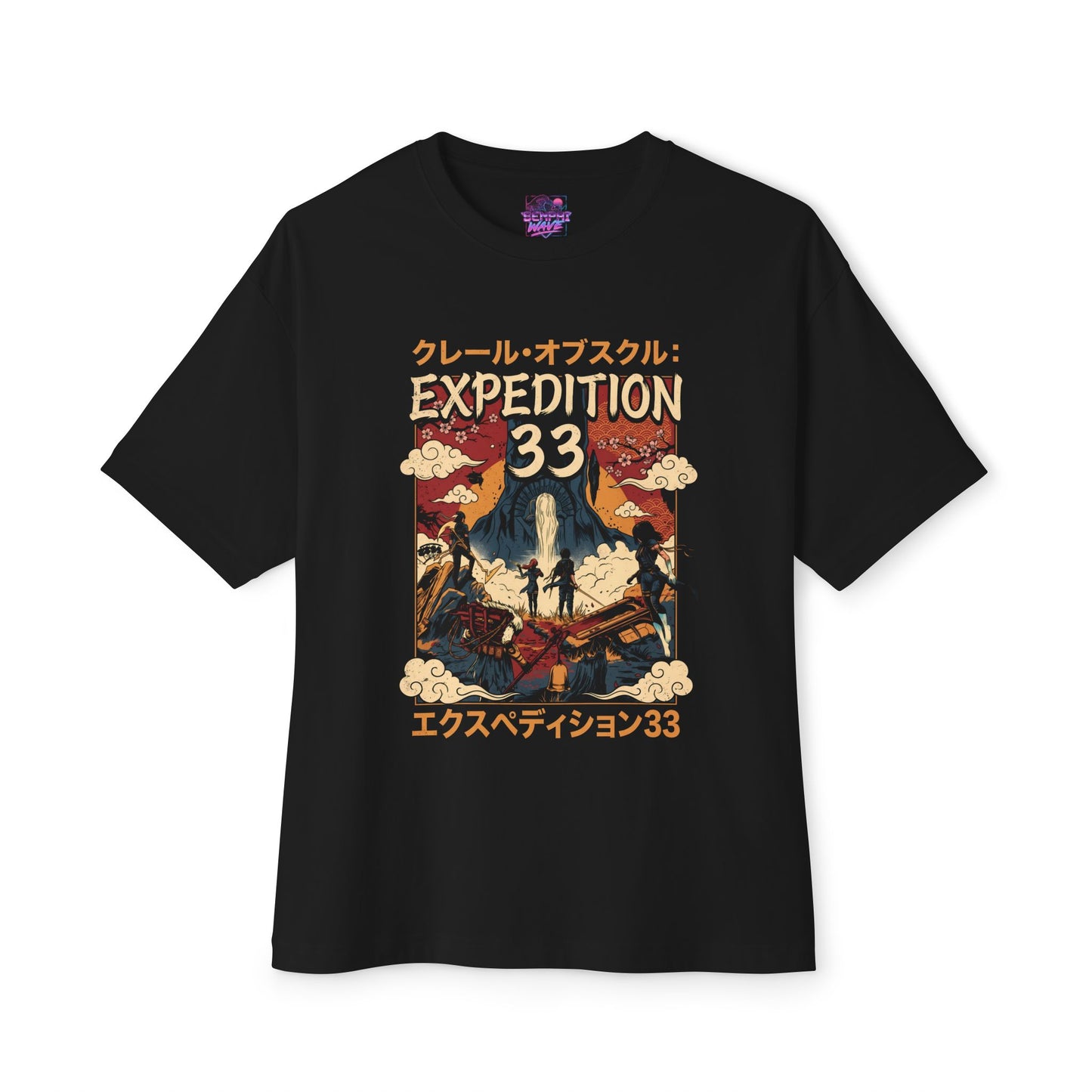 Clair Obscur Expedition 33: Streetwear Red Petal Gommage Premium Oversized Unisex T-Shirt