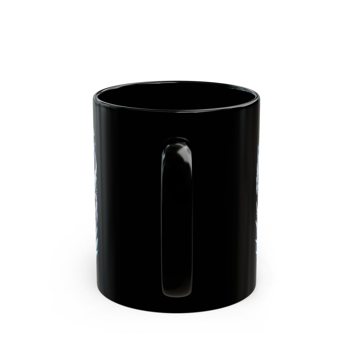 Bleach Rukia Kuchiki Sode no Shirayuki Ice Warrior Black Mug