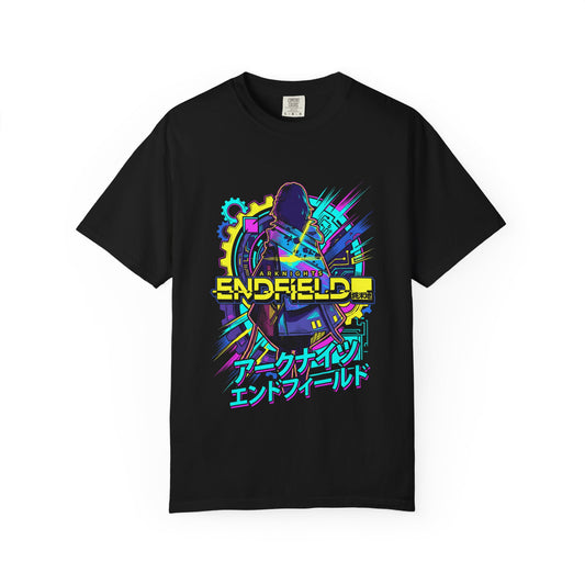 Arknights Endfield The Factory Must Grow Meme Factory Expansion Automation Endless Build Premium T-Shirt