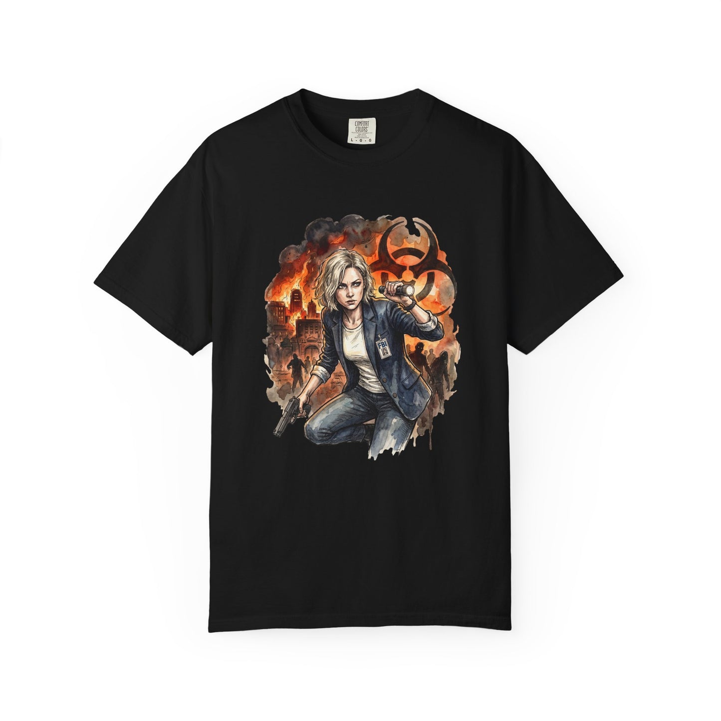 Grace Ashcroft Resident Evil Requiem FBI Analyst Protagonist Design Premium T-Shirt
