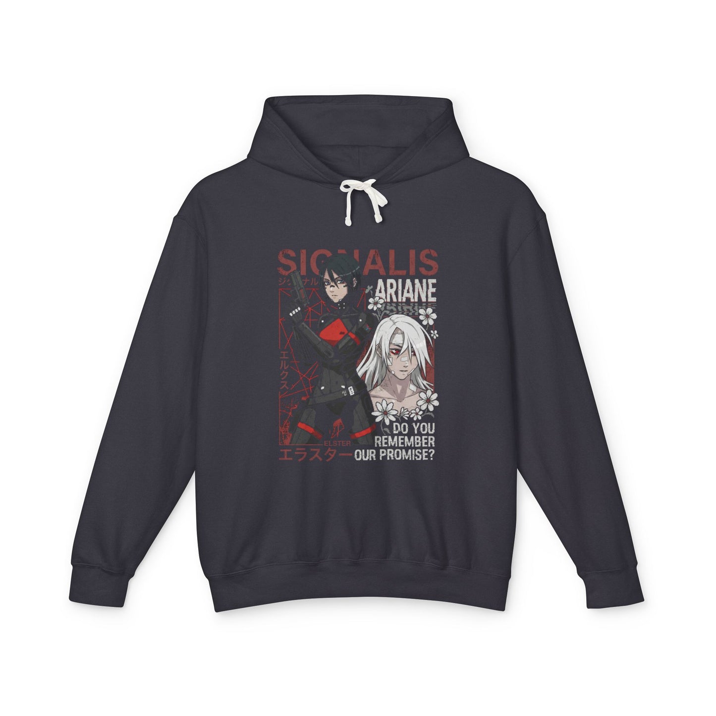 Signalis Elster Ariane Connection Deep Space Melancholy Art Unisex Premium Hoodie