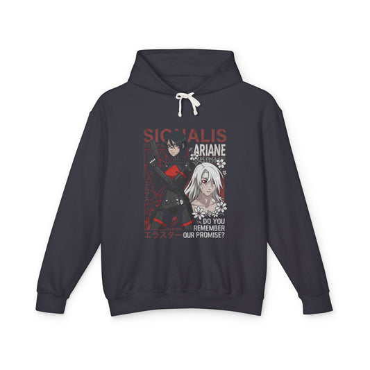 Signalis Elster Ariane Connection Deep Space Melancholy Art Unisex Premium Hoodie