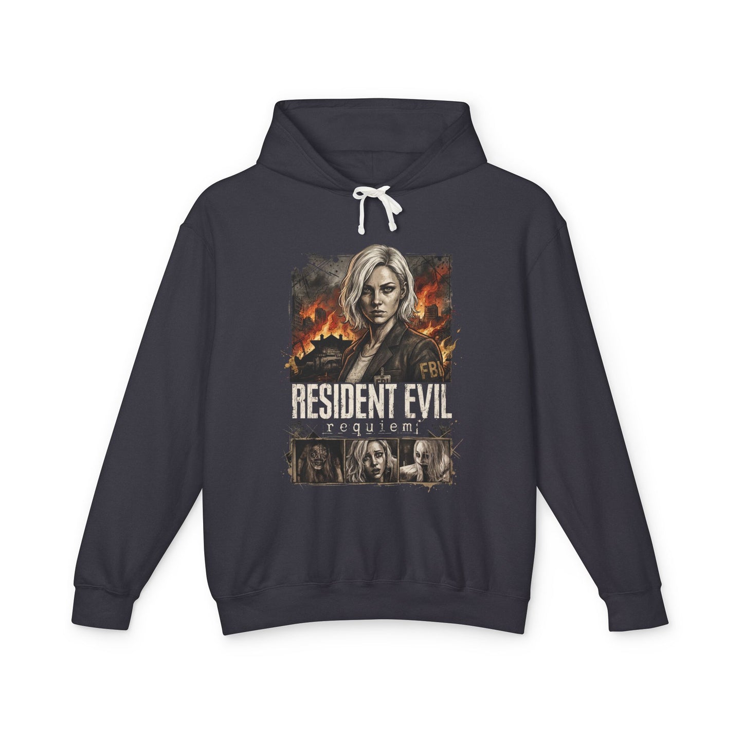 Resident Evil 9 Grace Ashcroft Introverted Analyst Fan Tribute Unisex Premium Hoodie