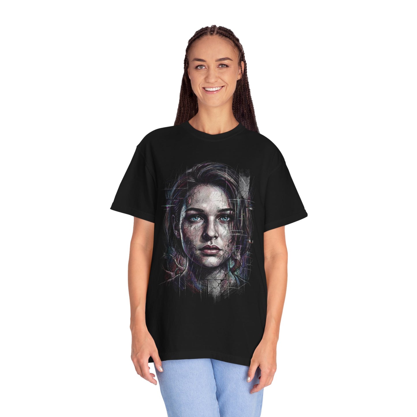 RE3 Jill Valentine Nemesis Pursuit Hospital Escape Design Premium T-Shirt