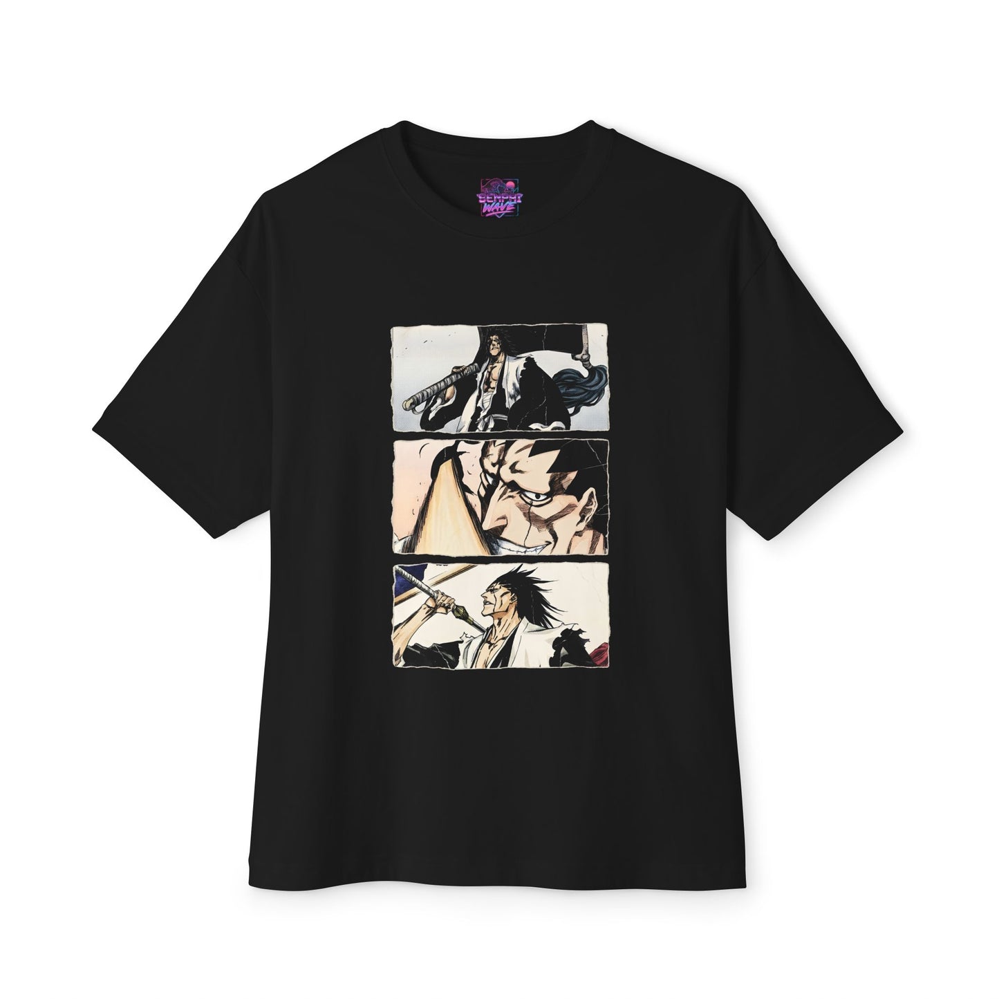 Kenpachi Zaraki Bleach Soul Reaper Anime Graphic Tee - Oversized Premium Tee