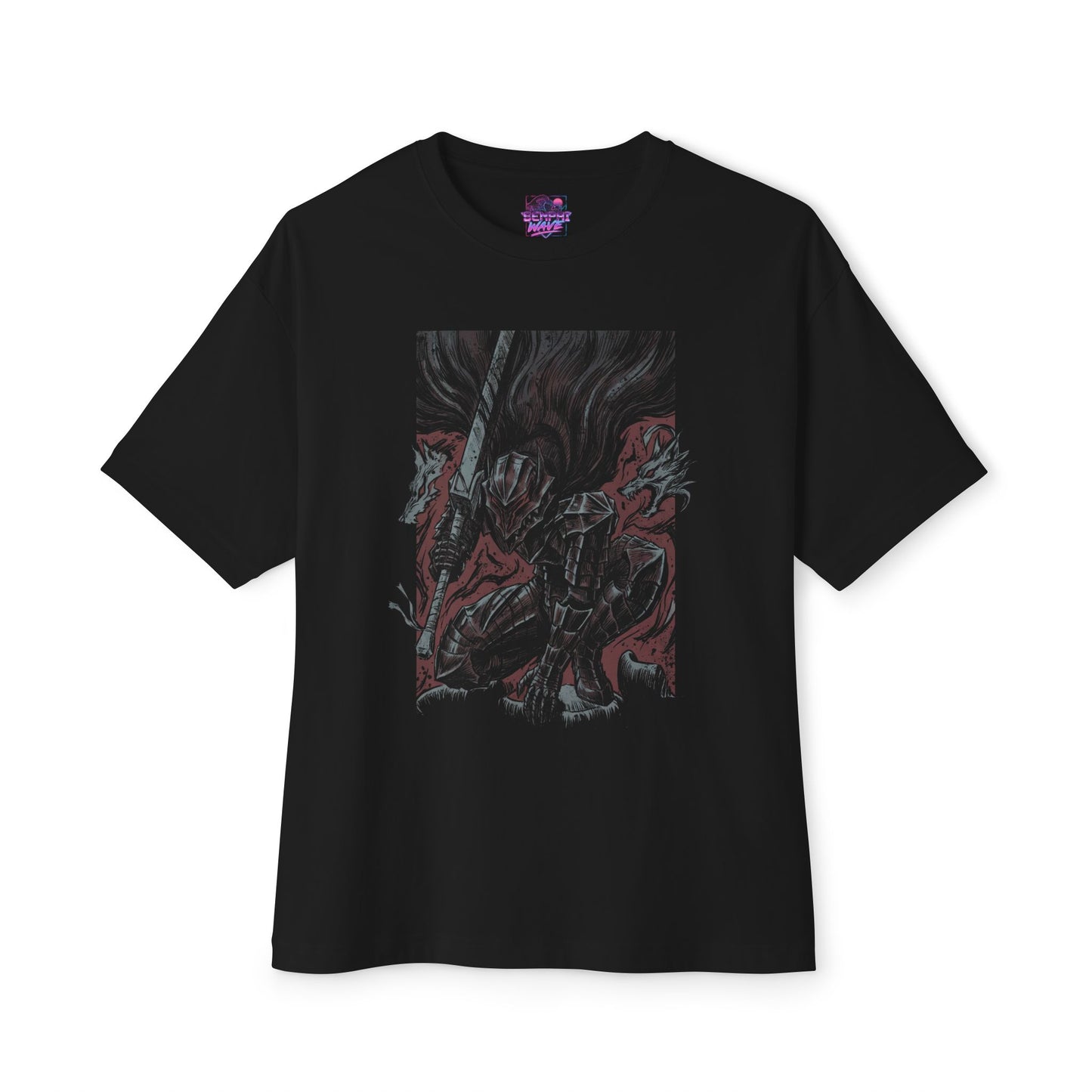 Guts Berserk: The Black Swordsman Struggler Premium Oversized Unisex T-Shirt