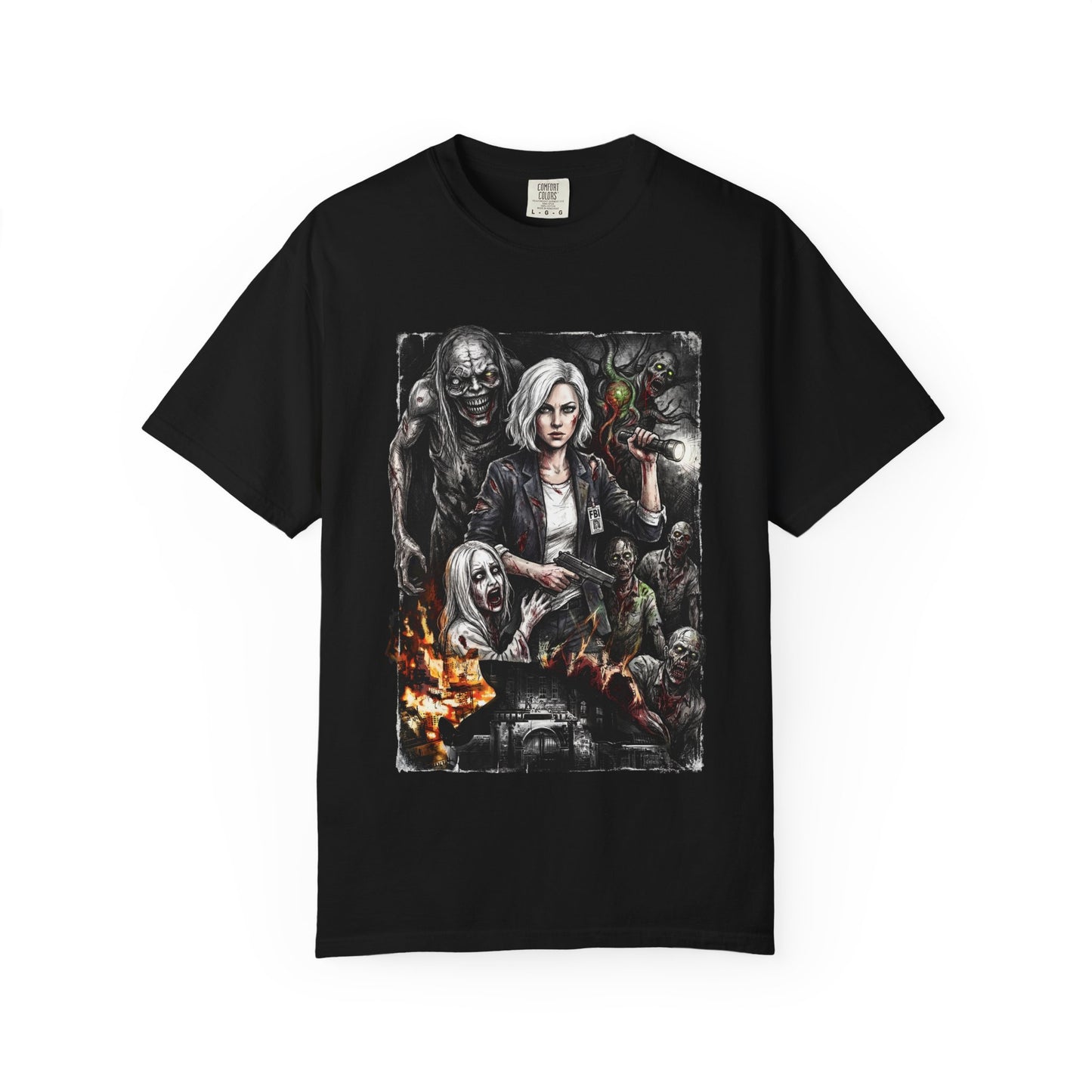 Grace Ashcroft RE Requiem Raccoon Legacy FBI Analyst Portrait Icon Premium T-Shirt