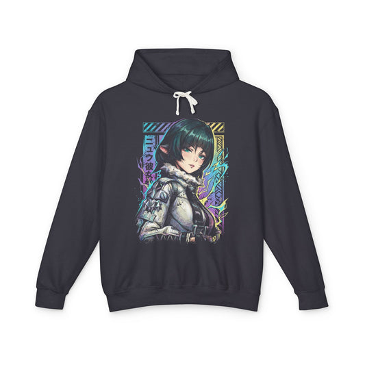Jane Doe ZZZ Fanged Metal Build Unisex Premium Hoodie