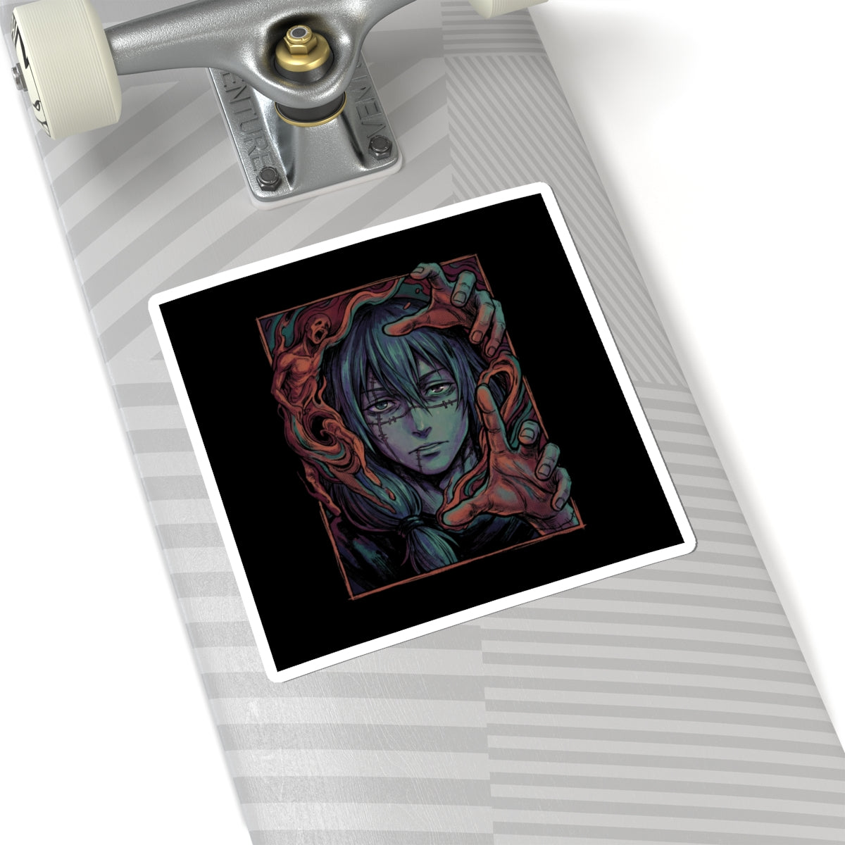 Jujutsu Kaisen Mahito Patchwork Face Sticker