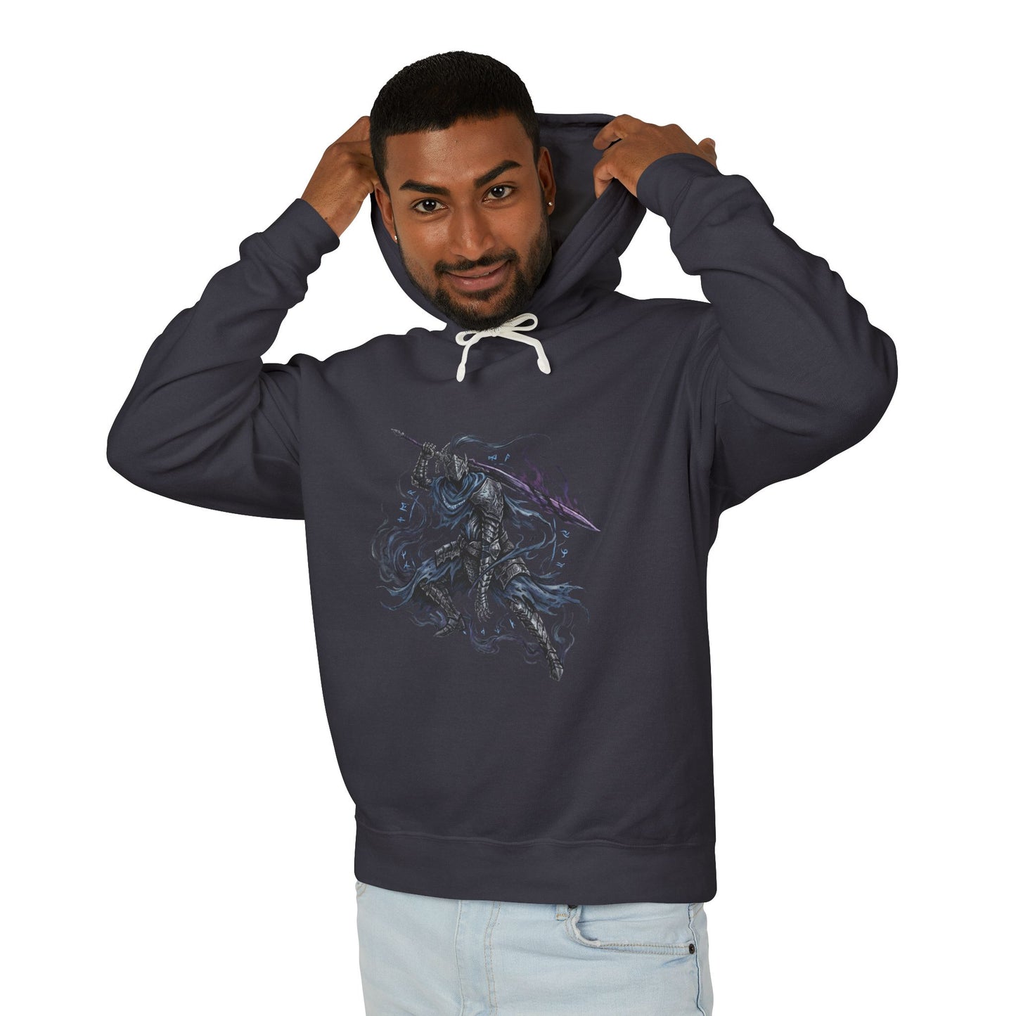 Knight Artorias with Greatsword of Artorias Unisex Premium Hoodie
