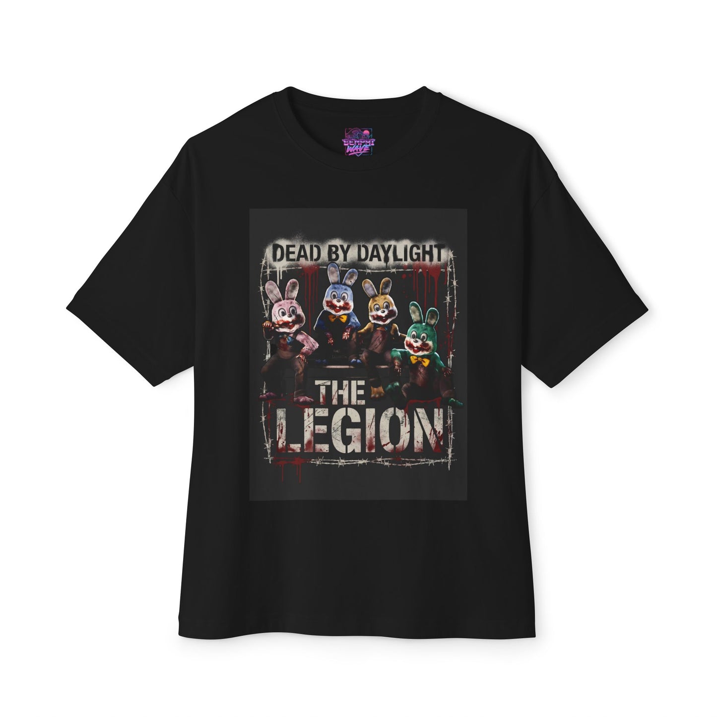 DBD Legion Robbie the Rabbit Lost Mascot Skin Premium Oversized Unisex T-Shirt
