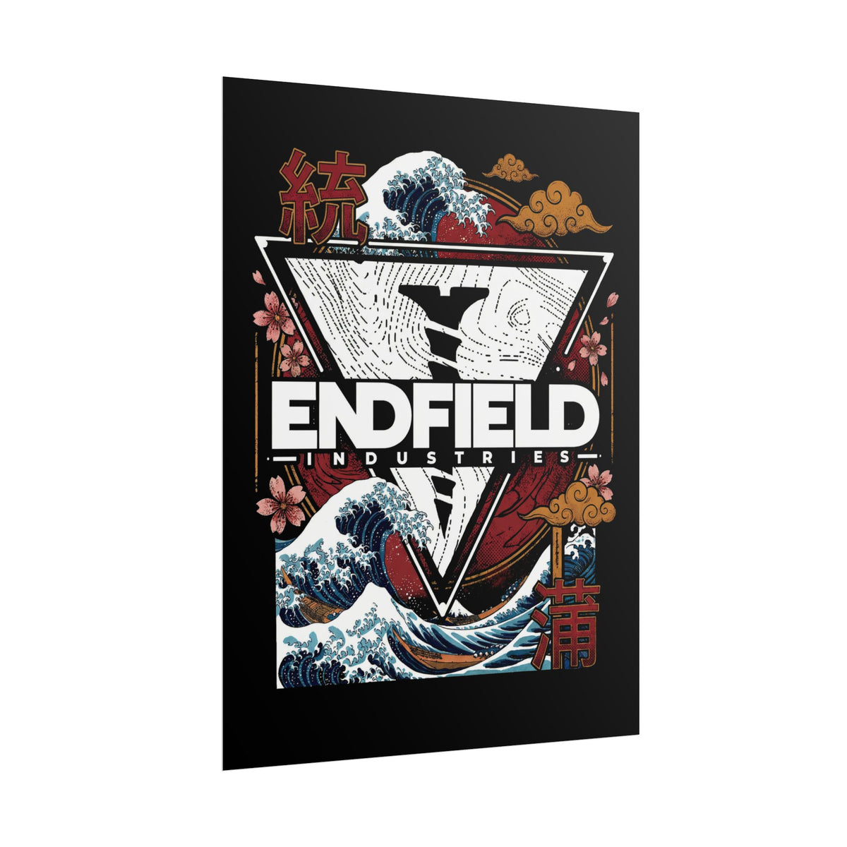 Arknights Endfield Industries Great Wave Crest Poster