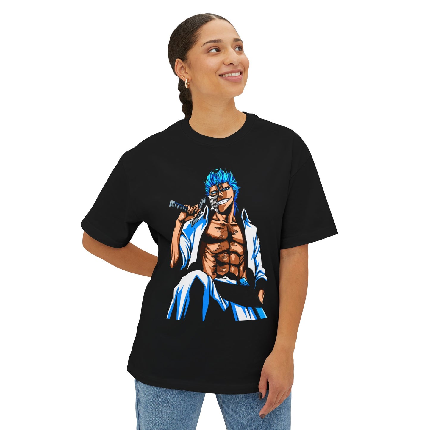 Grimmjow Bleach Anime Streetwear Graphic Tee