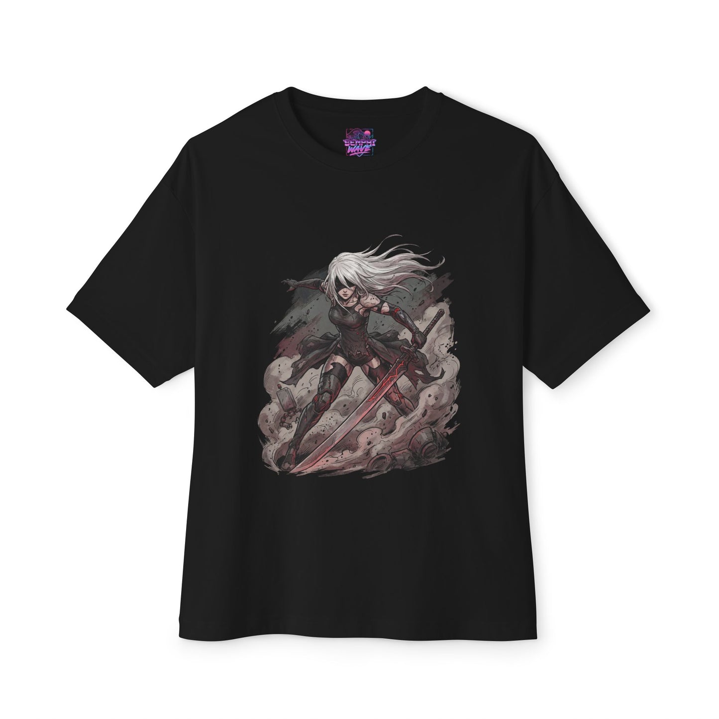 2B NieR Automata Katana Pod Elegant Design Premium Oversized Unisex T-Shirt