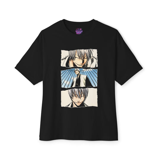 Gin Ichimaru Bleach Iconic Manga Moment Anime Oversized Shirt