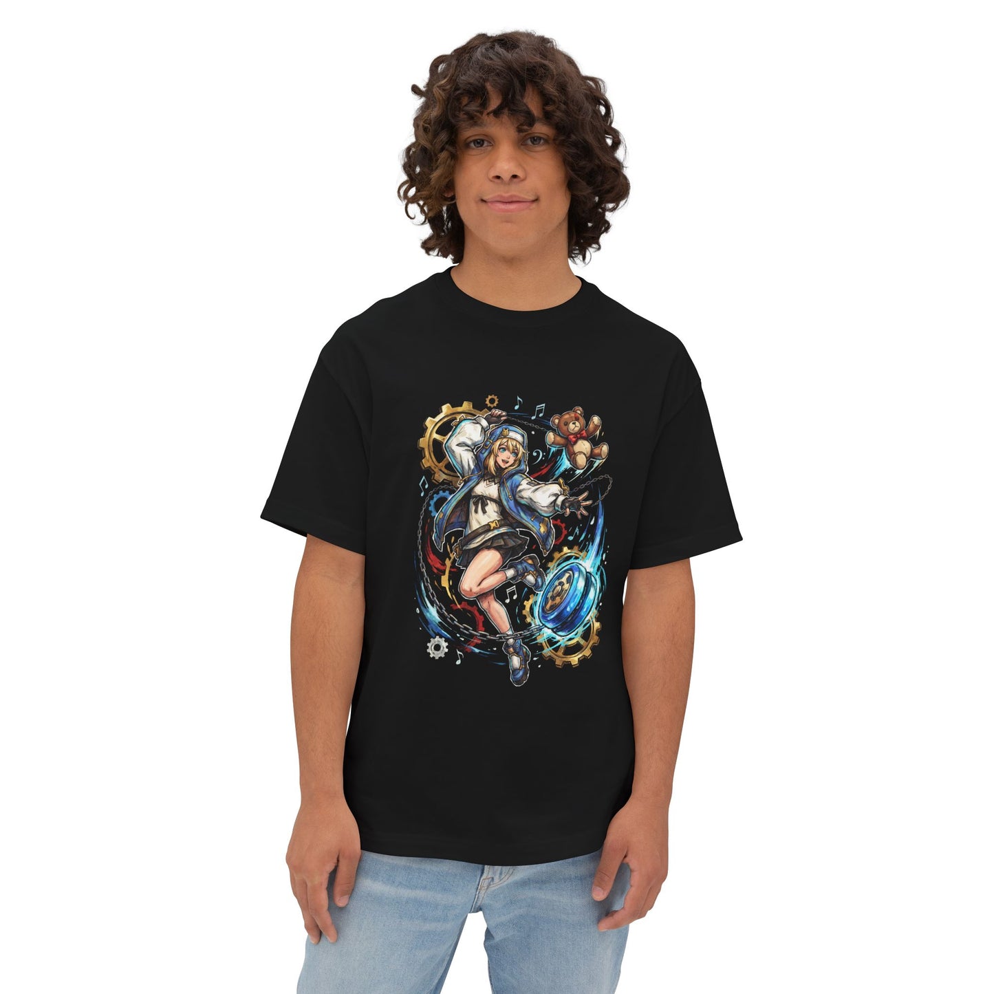 Bridget Guilty Gear: Yo-Yo Master Trap Assassin Premium Oversized Unisex T-Shirt