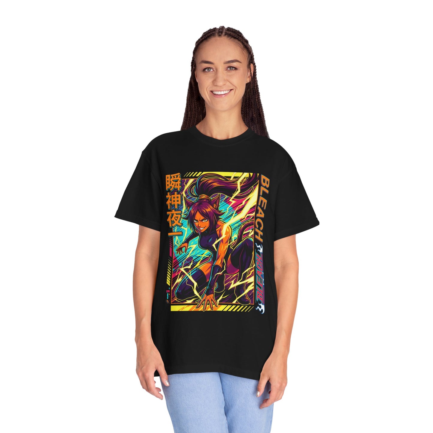 Yoruichi Shihouin Bleach Thousand Year Blood War Role Art Premium T-Shirt