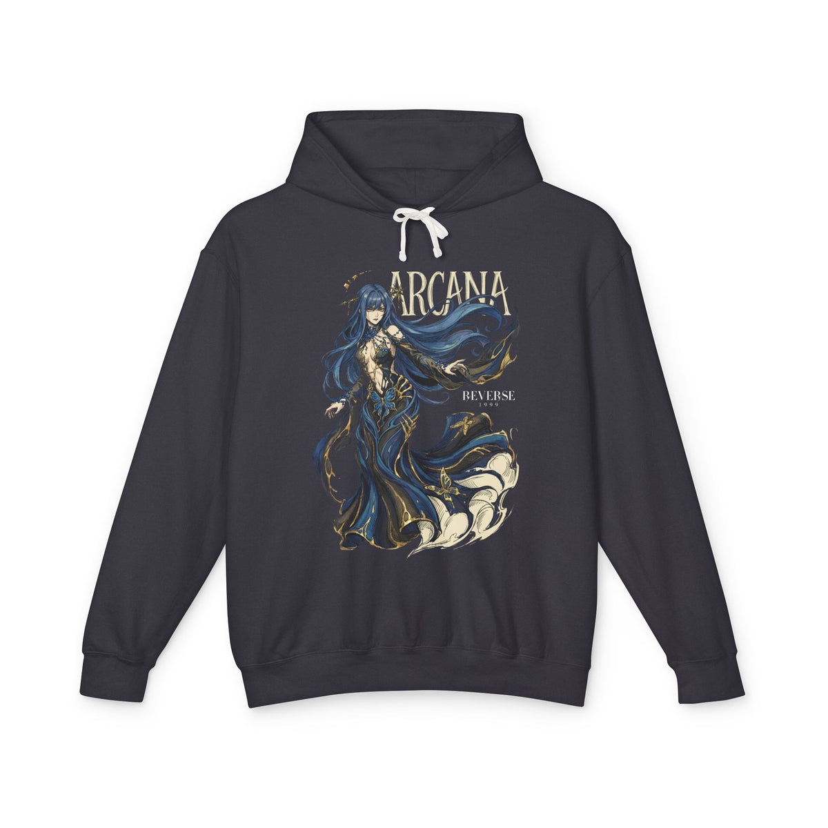 Reverse 1999 Arcana Butterflies Flowing Gown Fan Art Hoodie