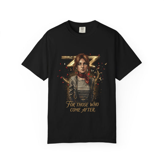 Clair Obscur Maelle Hero Vibes – 16-Year-Old Expedition Fighter Portrait Premium T-Shirt