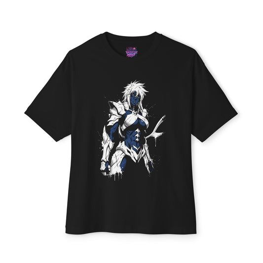 Harribel Shark Mask Ocean Power Premium Oversized Unisex T-Shirt