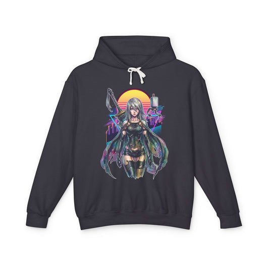 NieR Automata A2 YoRHa Type A No 2 Prototype Attacker Design Unisex Premium Hoodie