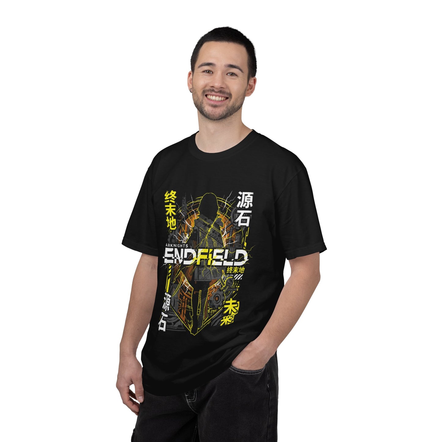 Arknights Endfield The Factory Must Grow Meme T-Shirt Factory Automation Resource Grind Premium T-Shirt