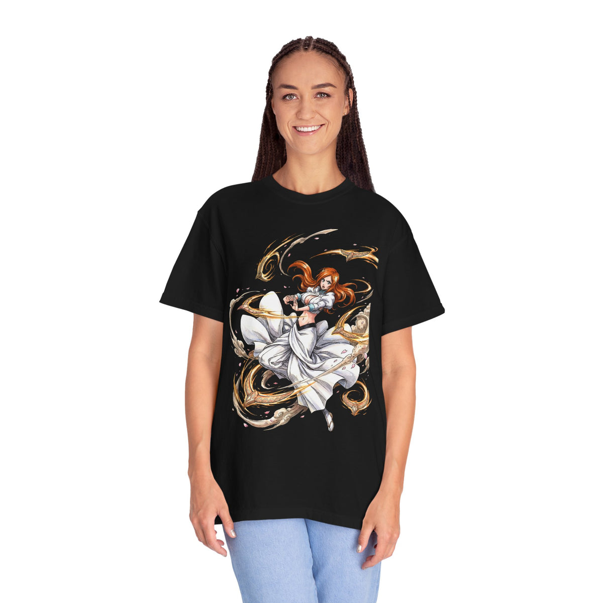 Orihime Inoue Bleach Shun Shun Rikka Hairpins Design Premium T-Shirt