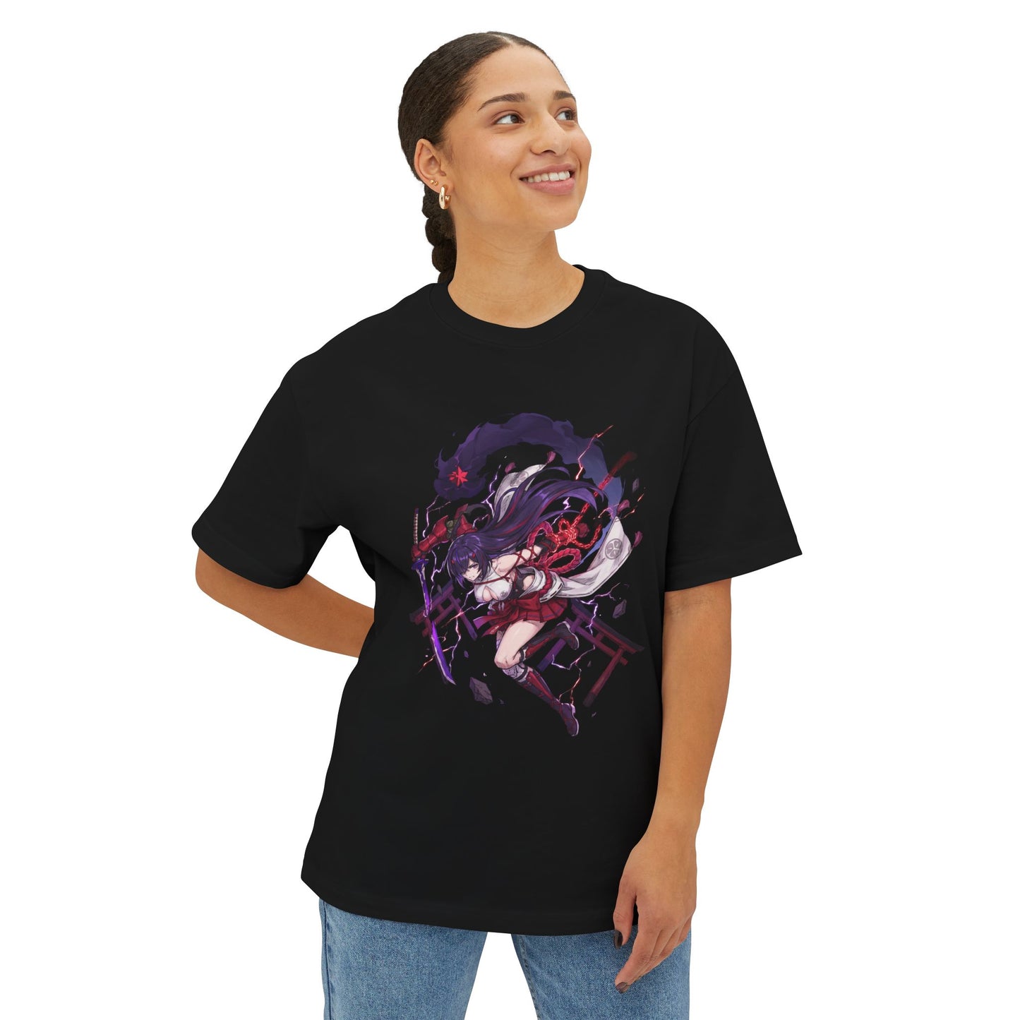 Chizuru CZN 5-Star Psionic Combatant Premium Oversized Unisex T-Shirt