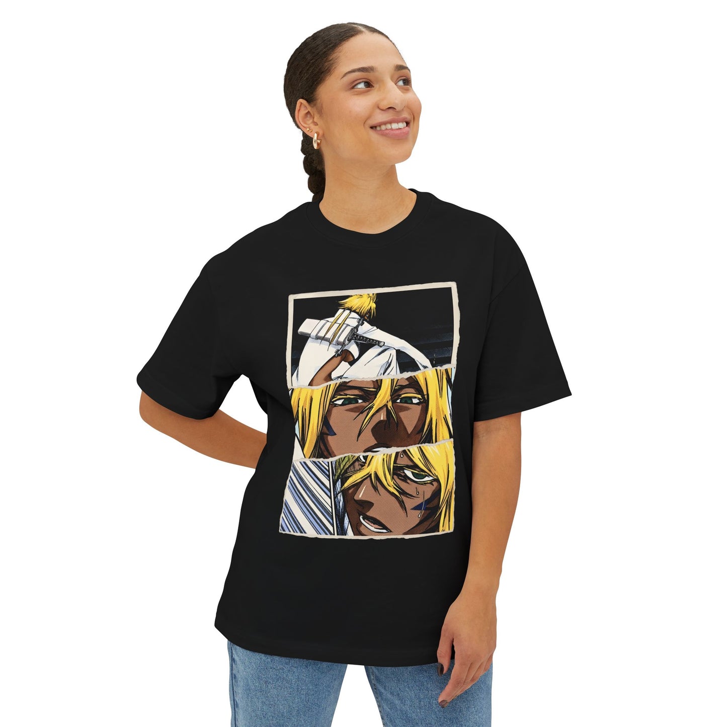 Yasutora Sado Bleach Anime Hero Character Graphic Tee - Oversized Premium Tee
