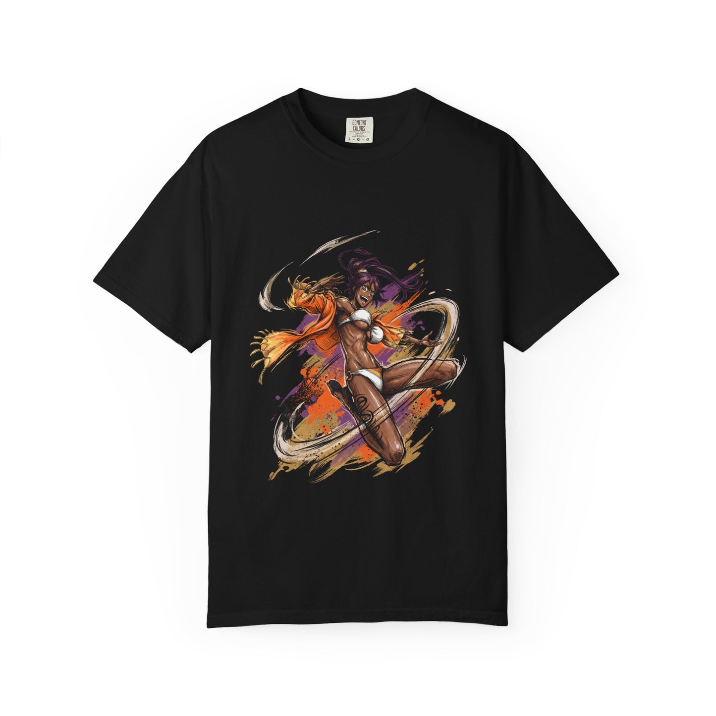 Yoruichi Shihouin Bleach Flash Step Master Hohō Combat Portrait Premium T-Shirt
