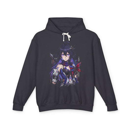 Honkai Star Rail Seele Quantum Hunt Butterfly Sickle Design Unisex Premium Hoodie