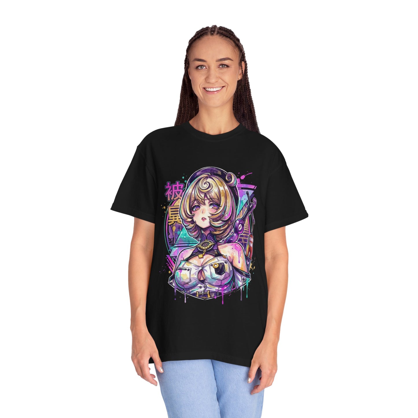 Zenless Zone Zero Yidhari Octopus Thiren Tentacles Vaporwave Art Premium T-Shirt