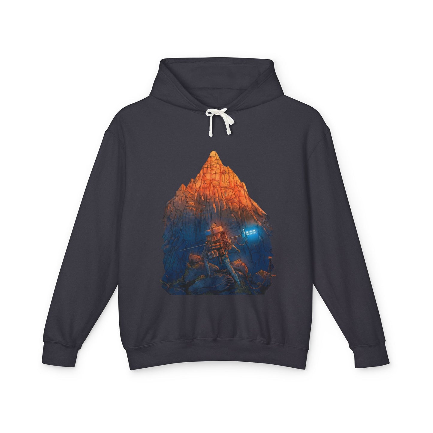 Cairn Survival Climber Fan Design – Pitons Rope Mountain Tension Vibes Unisex Premium Hoodie