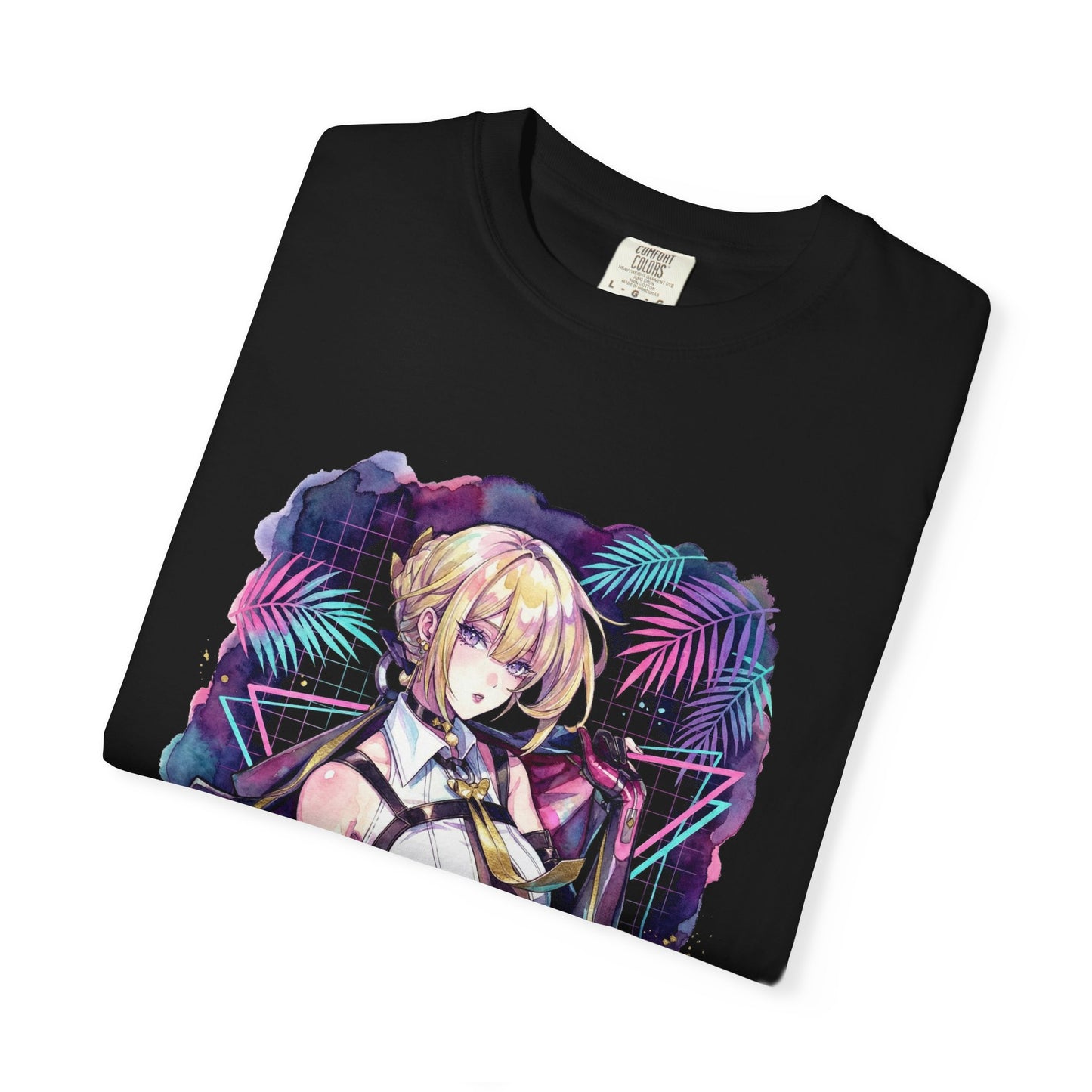 Evelyn Chevalier ZZZ Red Burning Tethers Portrait Premium T-Shirt