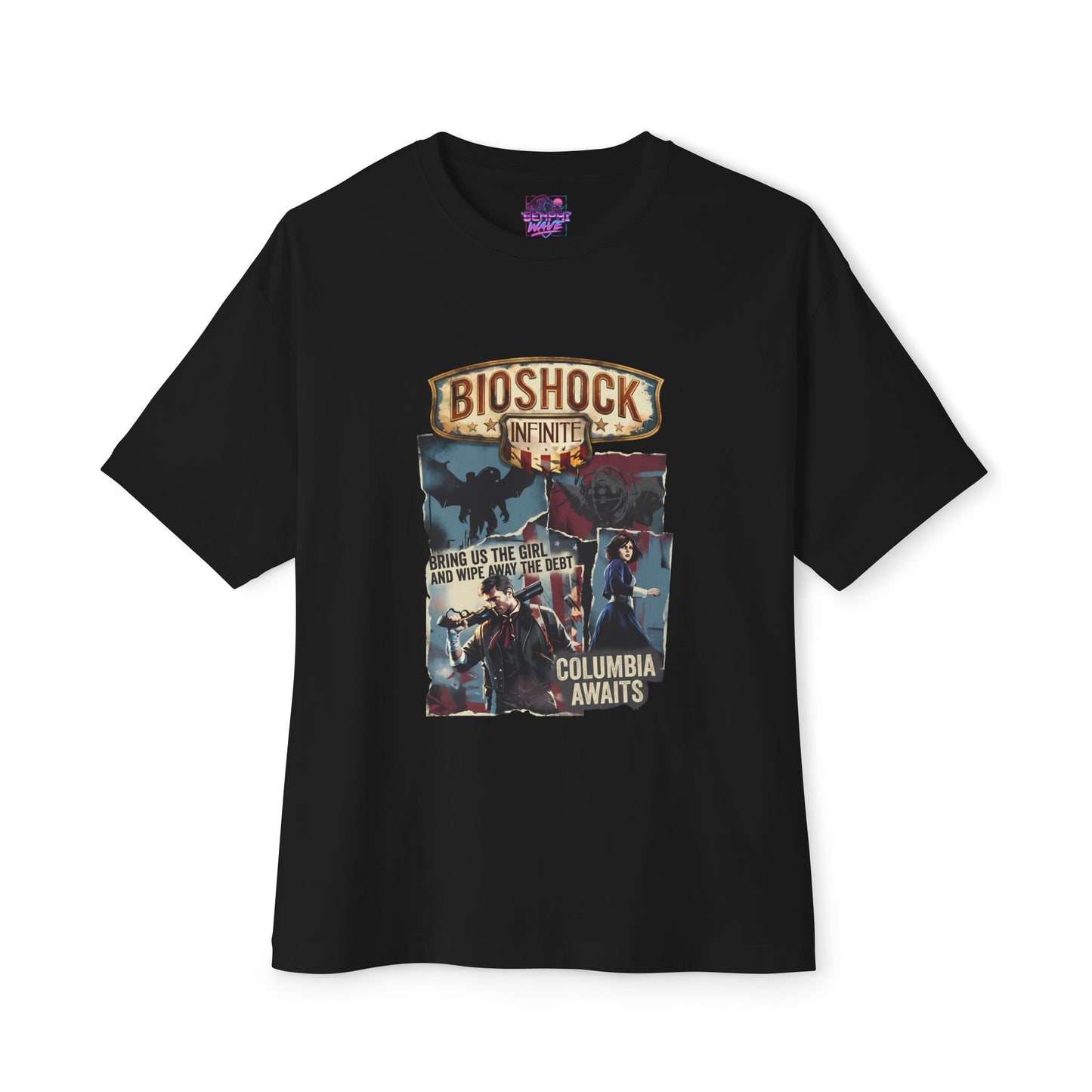 BioShock Infinite: Columbia City in the Sky Premium Oversized Unisex T-Shirt
