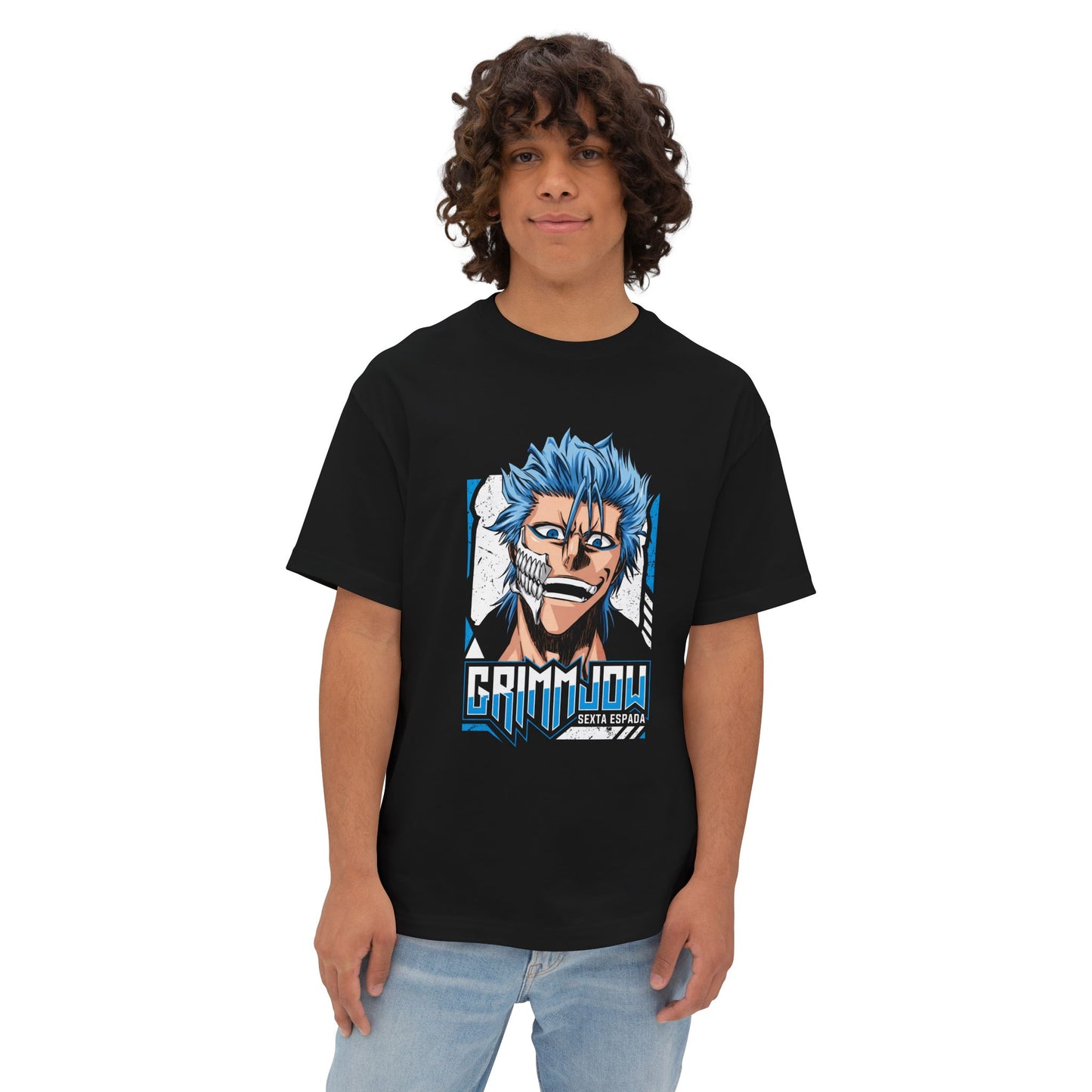 Grimmjow Wild Grin Desert Legend Premium Oversized Unisex T-Shirt