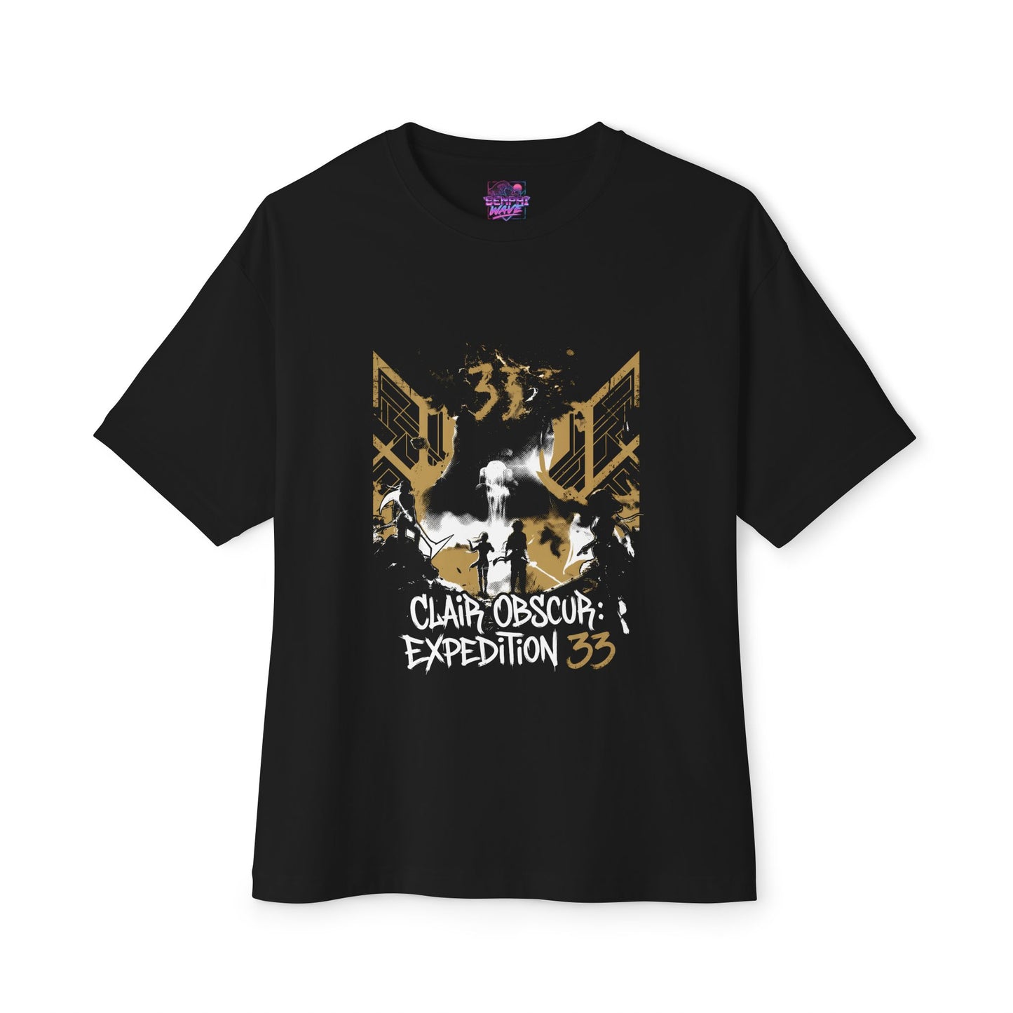 Expedition 33 Old School Streetwear: Clair Obscur Painterly Style Premium Oversized Unisex T-Shirt