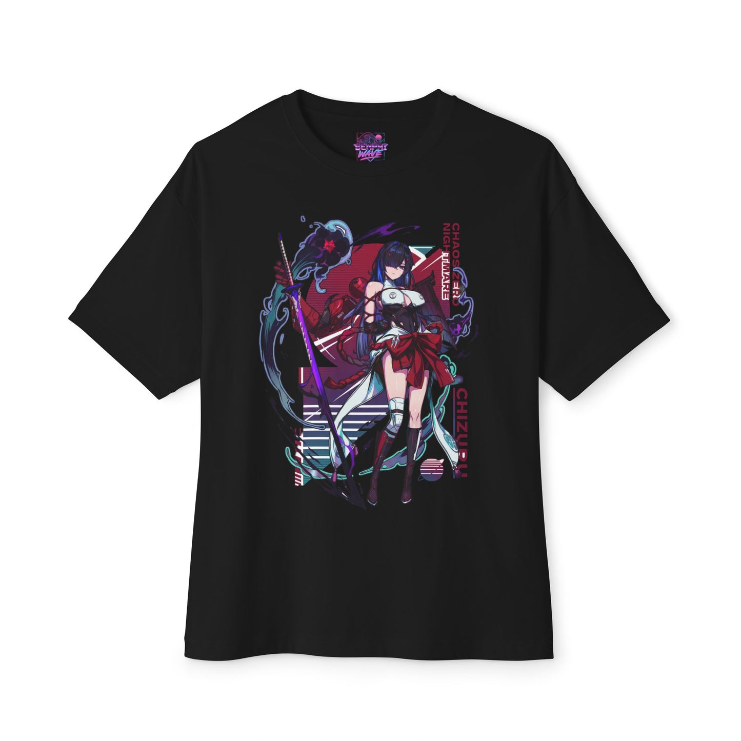 Getsuei-ken Chizuru Moon Shadow Blade Premium Oversized Unisex T-Shirt