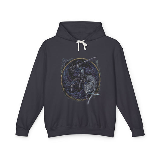 Dark Souls Artorias Shield Greatsword Duel Portrait Unisex Premium Hoodie
