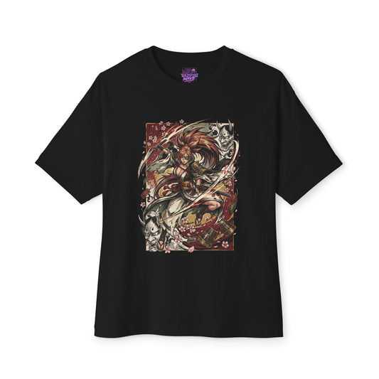 Baiken Guilty Gear Strive: Scarred Eye Grappling Hook Premium Oversized Unisex T-Shirt