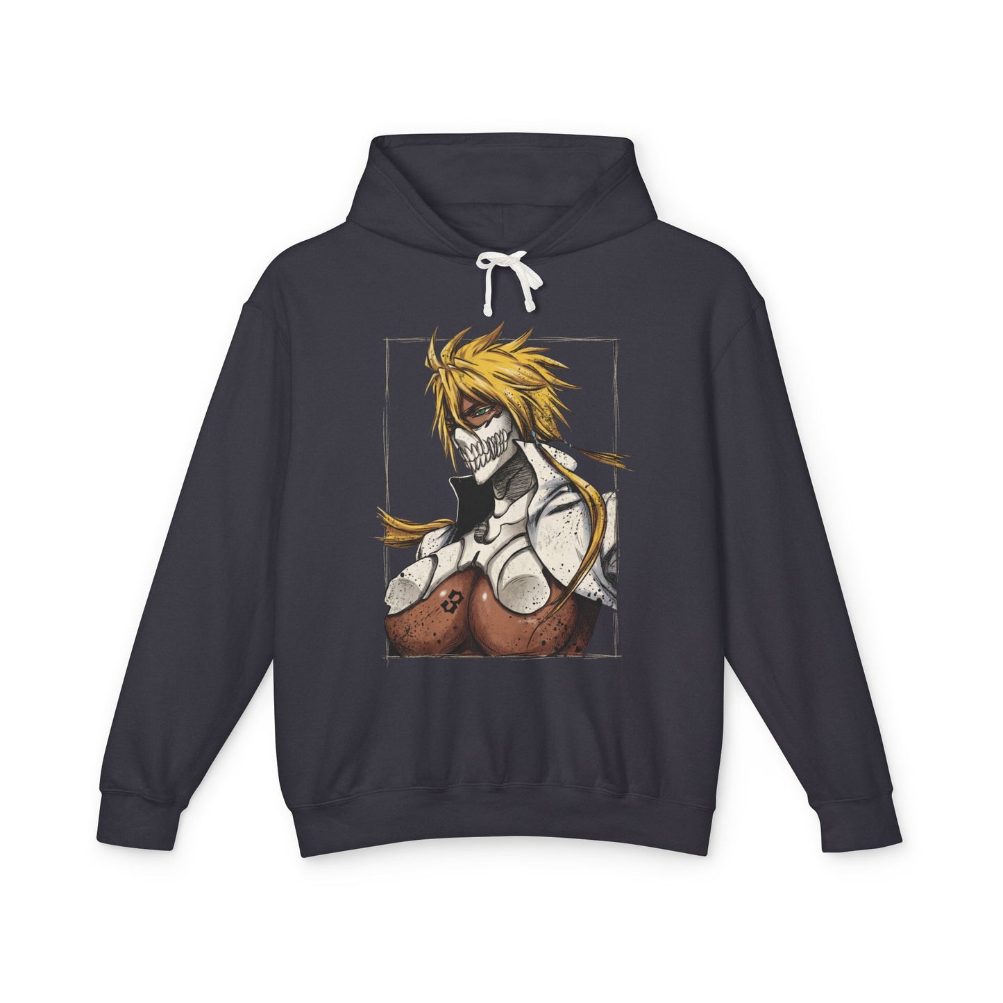 Tres Espada Inspired Style – Golden Hair Water Power Pose Art Unisex Premium Hoodie