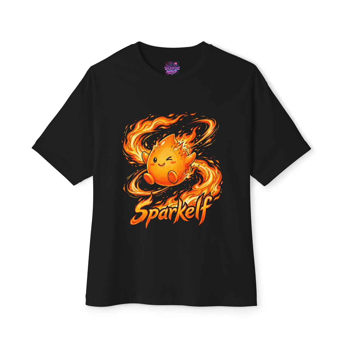 Sparkelf Aniimo Elemental Burst Creature Art - Oversized Premium Tee