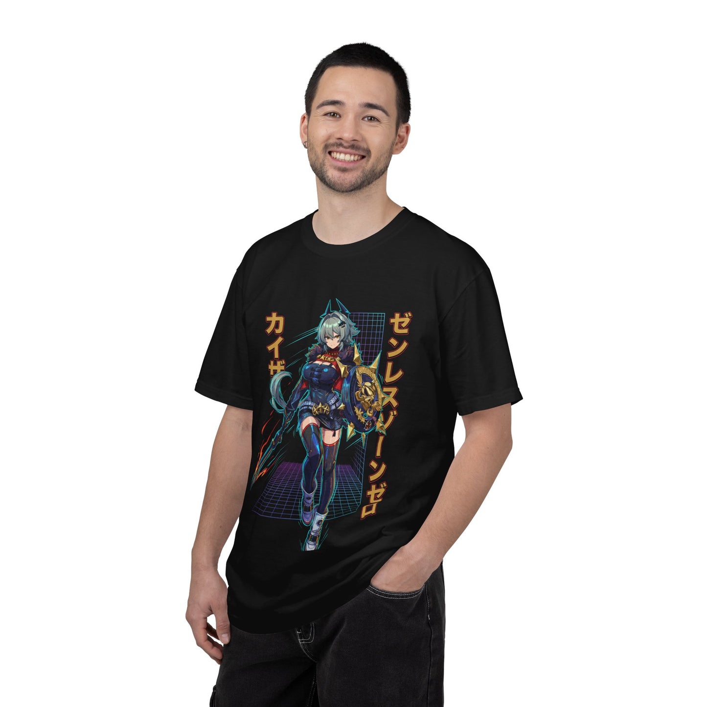 Caesar King Zenless Zone Zero Retro Synthwave Knight Premium T-Shirt