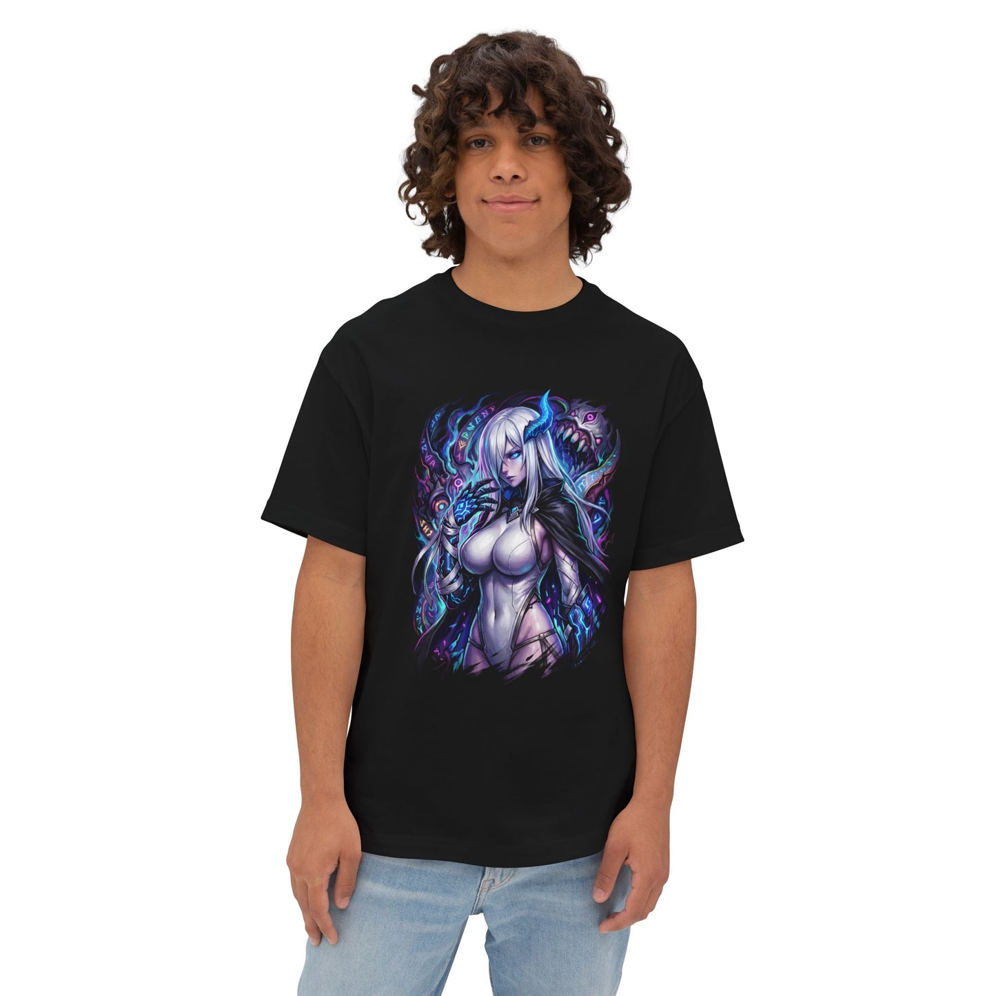 Instinct Narja Controller – Chaos Zero Nightmare Fan Art Premium Oversized Unisex T-Shirt