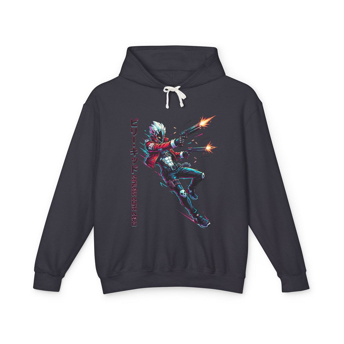 Zenless Zone Zero Billy Kid Neon Gunfire Fan Art Hoodie