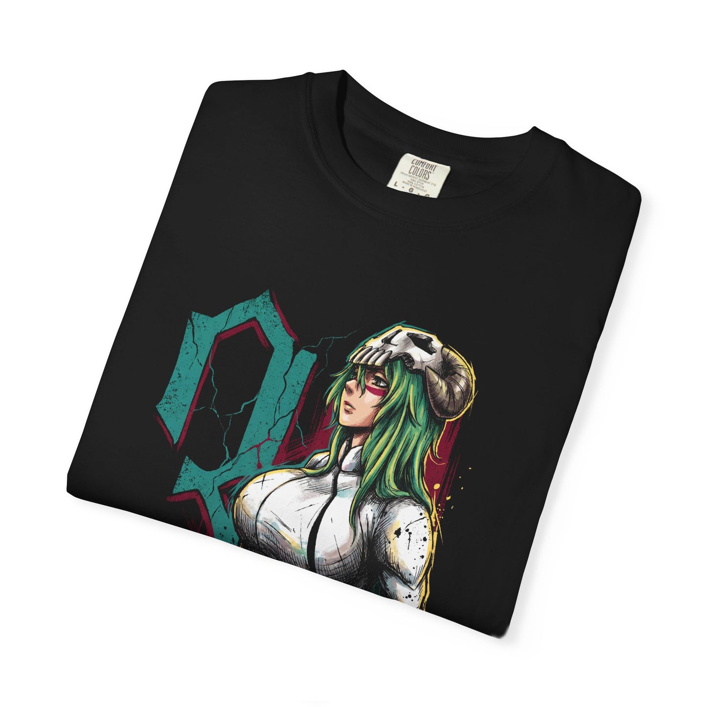 Fierce Goat-Horn Hollow Queen Inspired – Crimson Line Mask Remnants Portrait Premium T-Shirt
