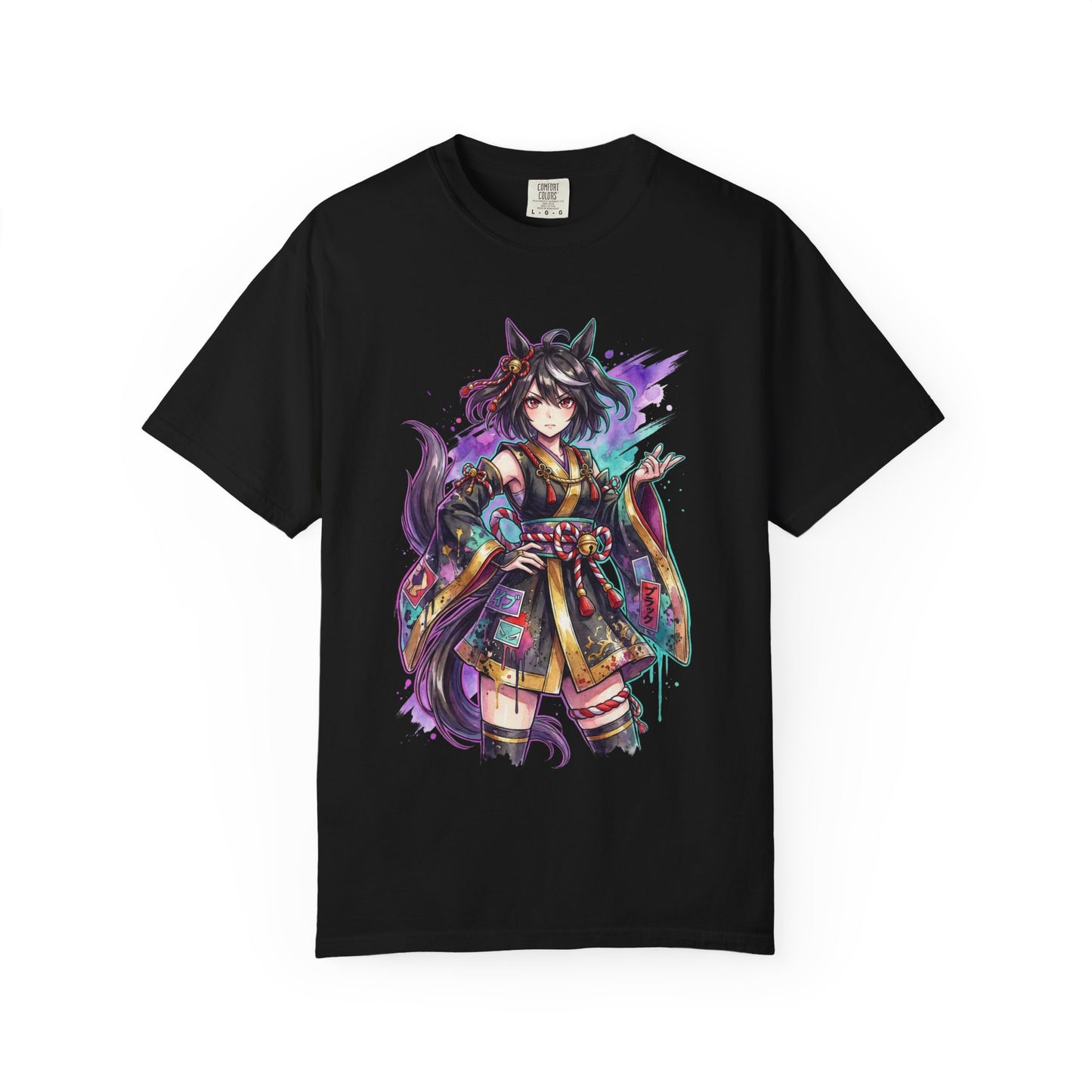 Umamusume Pretty Derby Kitasan Black Cheerful Genki Design Premium T-Shirt
