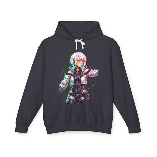 Lucy Cyberpunk Edgerunners Braindance BD Hacker Aesthetic Unisex Premium Hoodie